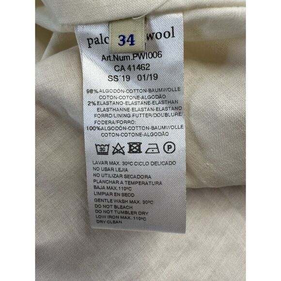 Paloma Wool Chambao Gingham Rust Midi Dress Rust Orange Tie Front XS 34 - Picture 12 of 16